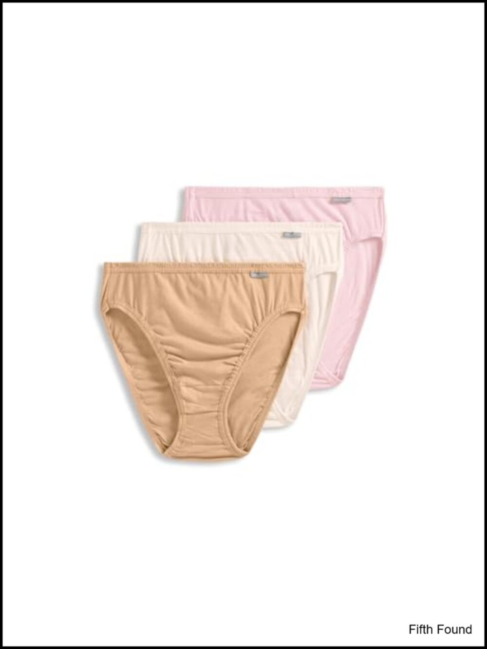 Plus Size Cotton Full Coverage Briefs 3 Pack